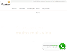 Tablet Screenshot of persiasul.com.br